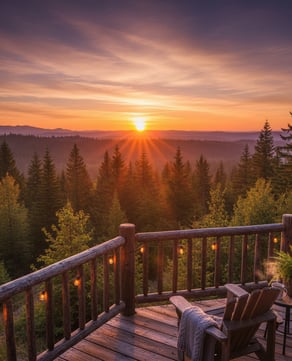 Evening on the Deck
