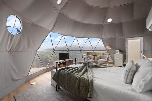 Overlook LUX Dome| Epic RRG Views| Hickory Heights